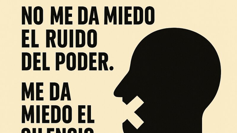 No me da miedo el ruido del poder