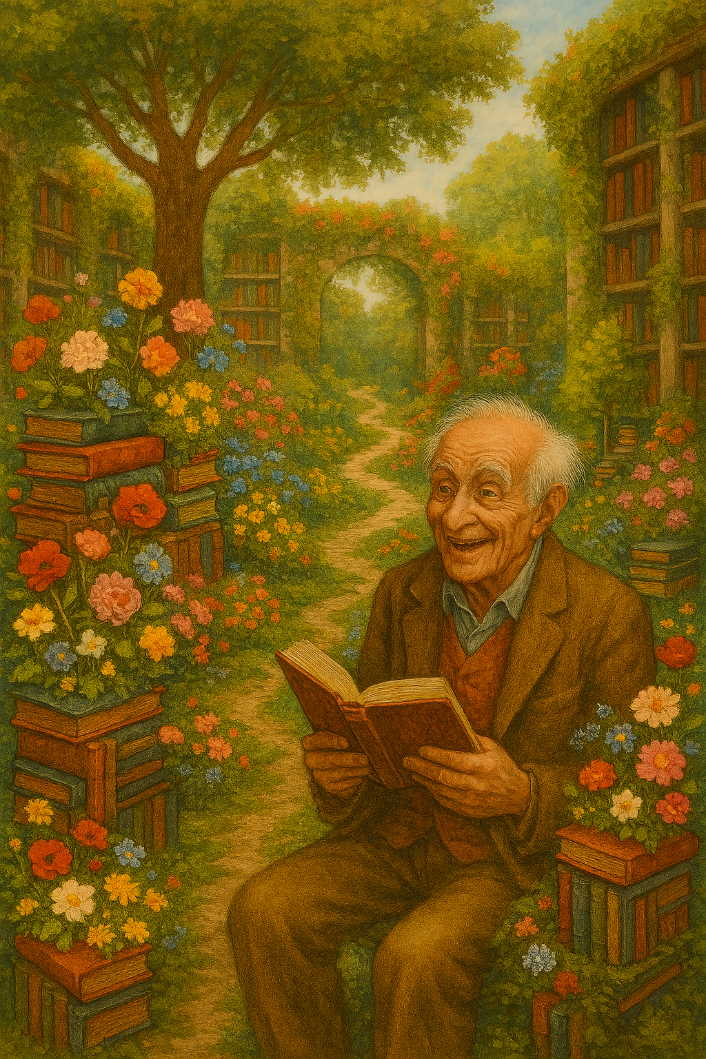 Quien acumula libros