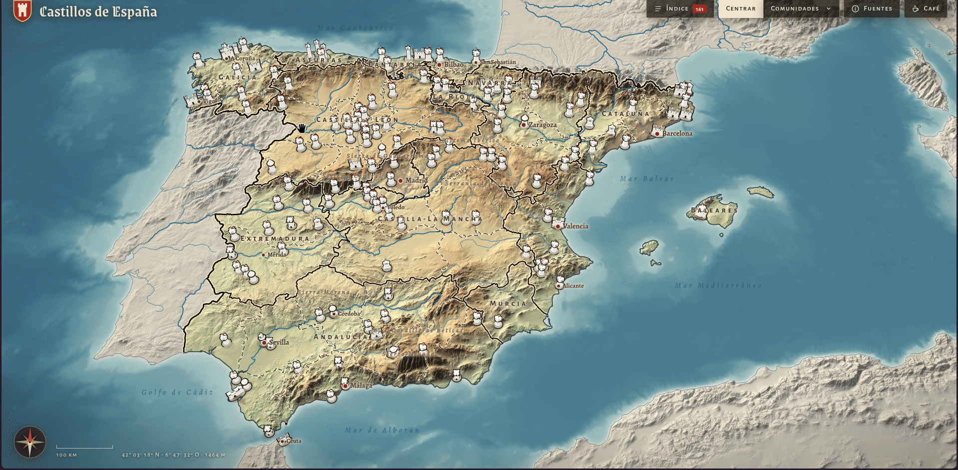 Castillos de España en 3D