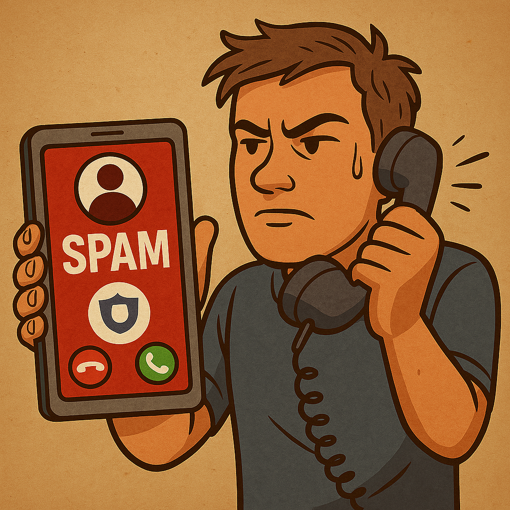 Denunciar las llamadas fraudulentas o no autorizadas