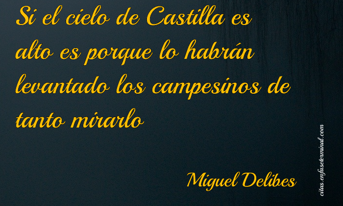 Si el cielo de Castilla es alto