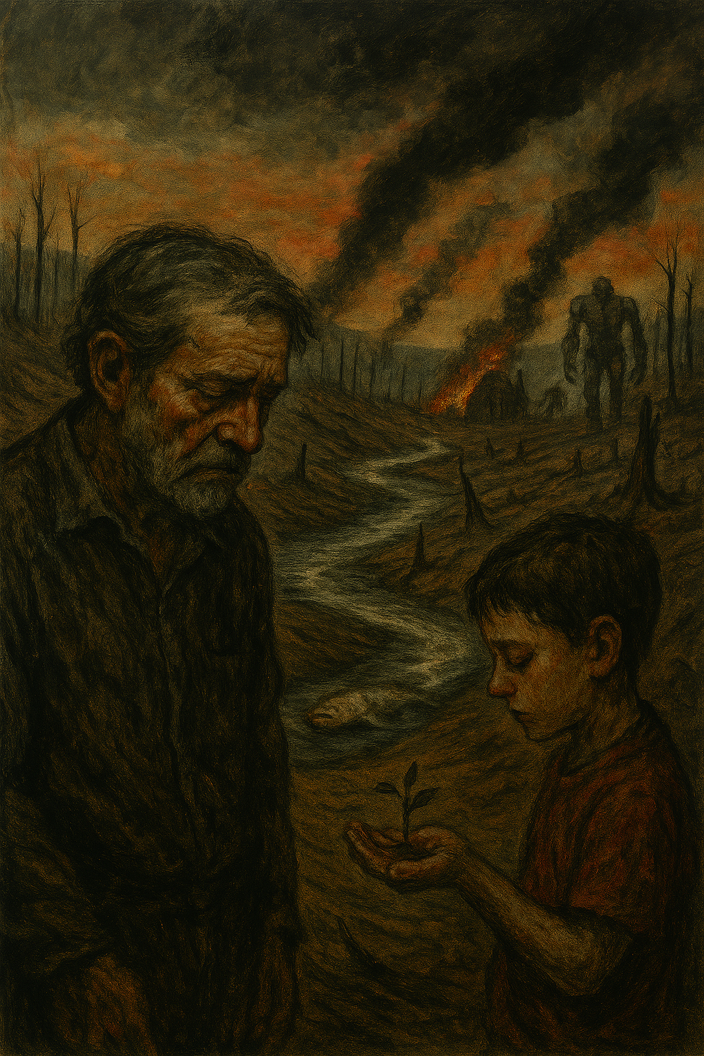 Padre, dime qué le han hecho al río que ya no canta