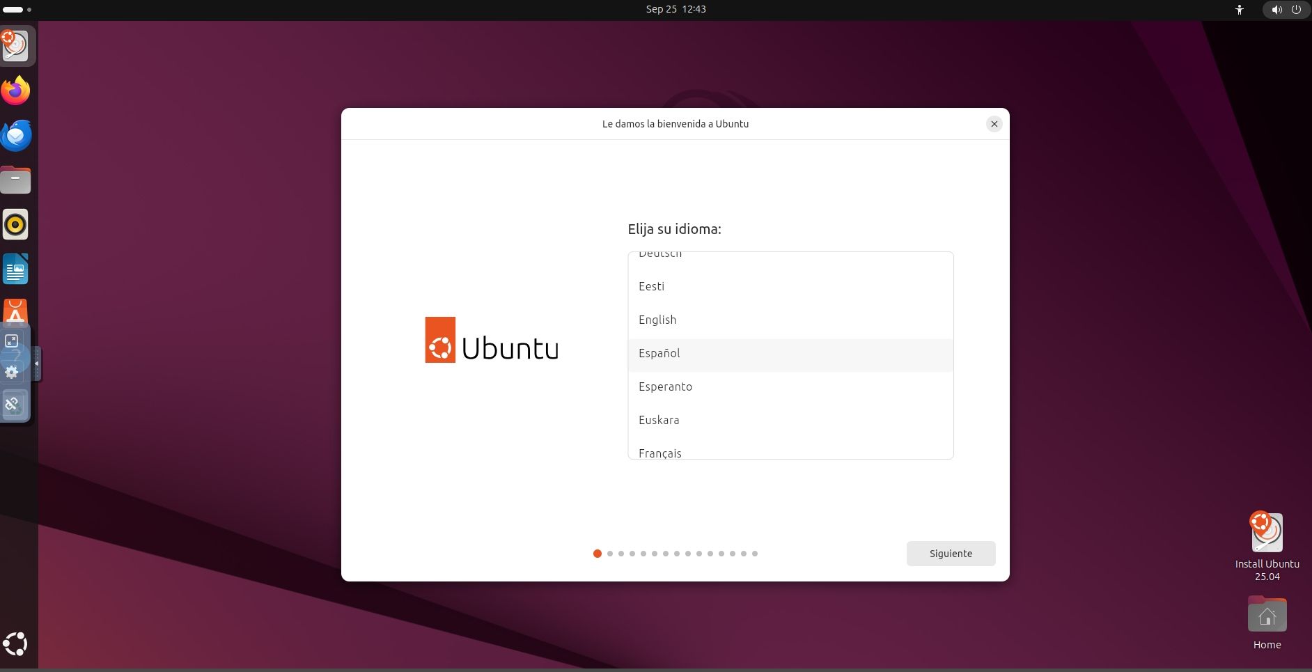 Tipo de instalación