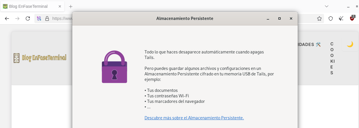 Configuración de seguridad