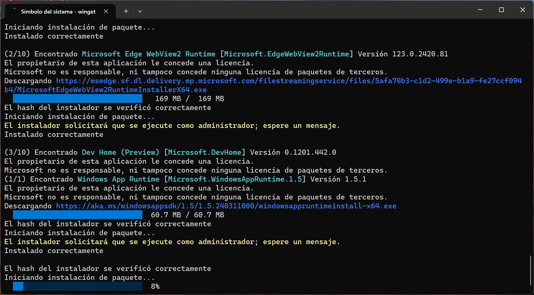 Actualizar todas las aplicaciones en Windows 10 y Windows 11